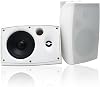 Herdio 6.5 Inches Indoor Outdoor Bluetooth Speakers Waterproof Wired 400 Watts with Powerful Bass,2 Way Wall Mount Speakers All-Weather Durability for Patio Home Deck Porch Backyard Pair, White