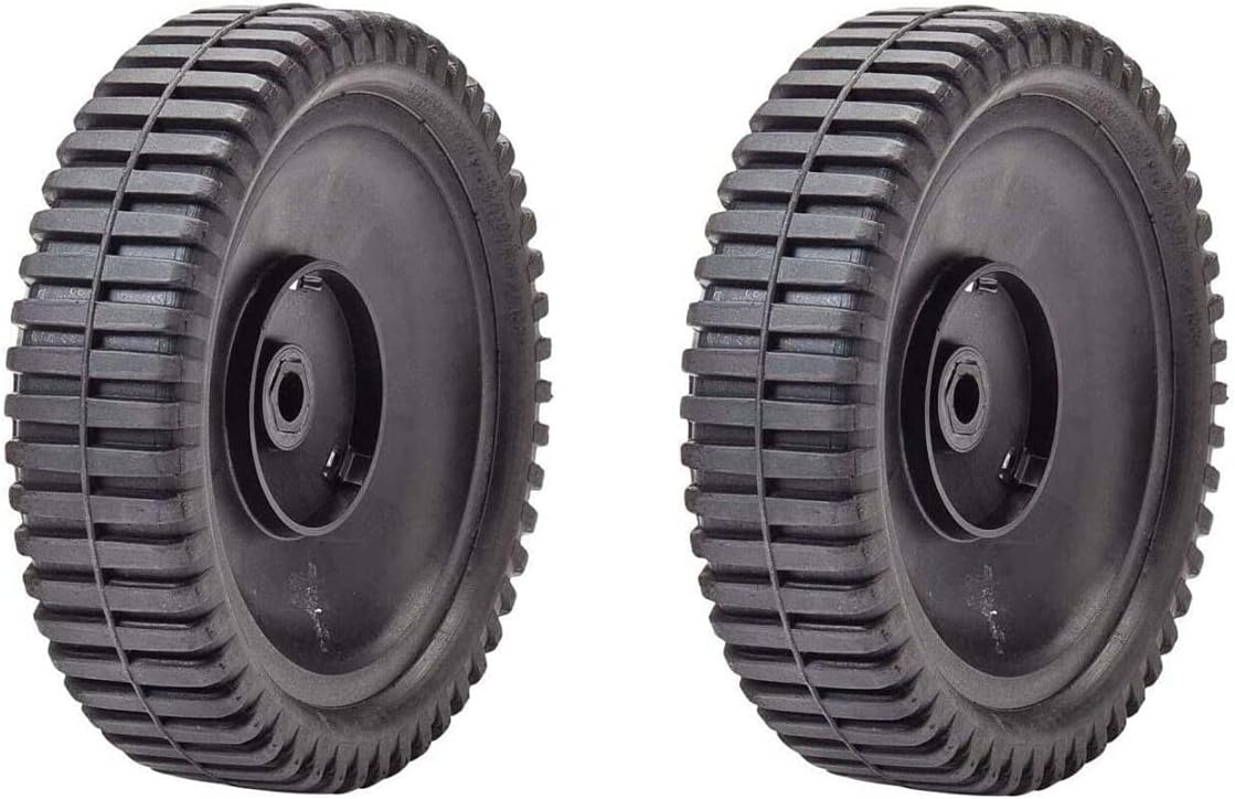 2 Pack Lawn Mower Front Drive Wheel For Craftsman 917375362 917.375362 917375363 917.375363, Husqvarna 917375350 917375361 917.375350 917.375361 Lawn Mower