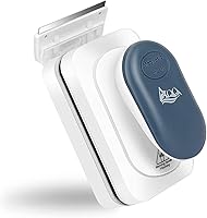 Vista 9 de AQQA Cepillo limpiador magnético fuerte para acuario, herramienta de limpieza de imán de algas de vidrio para pecera, cepillo limpiador flotante