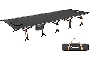 King Camp Ultralight Foldable Camping Cot: Your Home Away From Home in the Wilderness