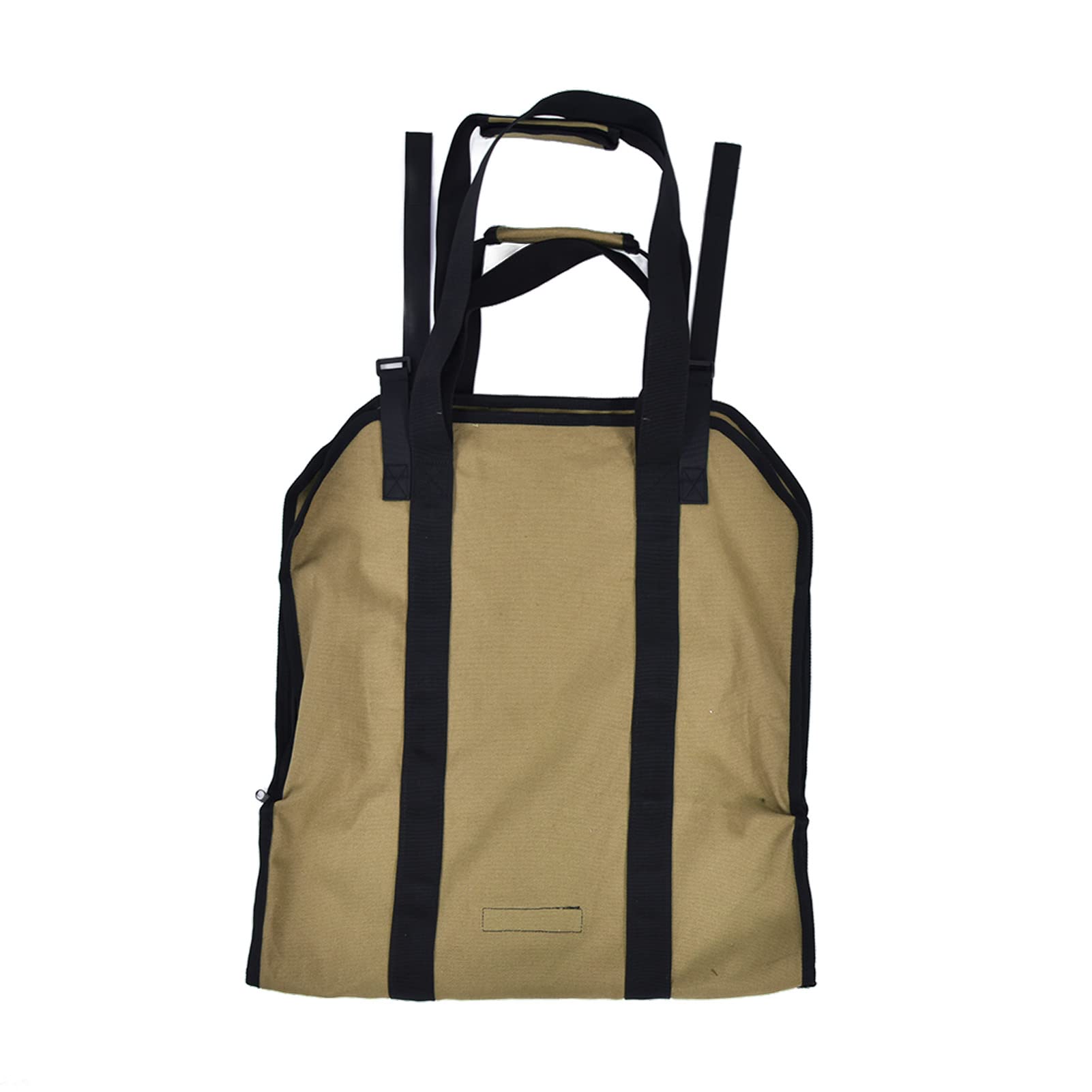 Ejoyous Grande Borsa per Legna da Ardere, Cestino per Legna da Ardere in Tessuto Oxford, Portalegna, Design Pieghevole di Grande capacità con Manici Ampi Rinforzati per Caminetto da Campeggio, Casa