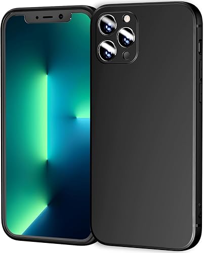 Vista 30 de TENOC Funda para teléfono compatible con iPhone 13 Pro Max, funda transparente a prueba de golpes protectora delgada para 6.7 pulgadas