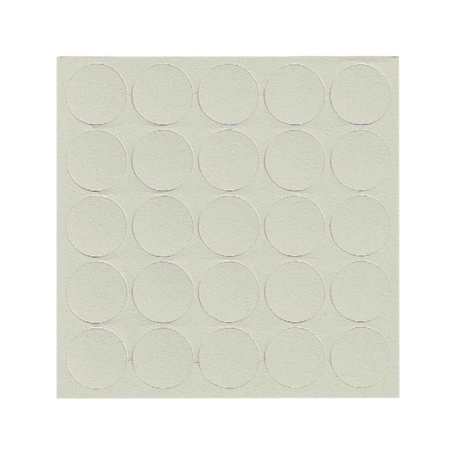 KwikCaps Screw Hole Covers and Head Covers, Self-Adhesive 14mm SINGLE SHEET of 25 PVC Screw Stickers, Sand Beige