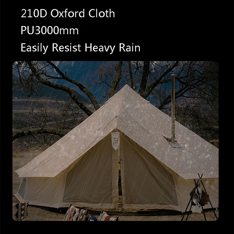 Carpa para camping exterior para 8-10 personas, impermeable miniatura 2