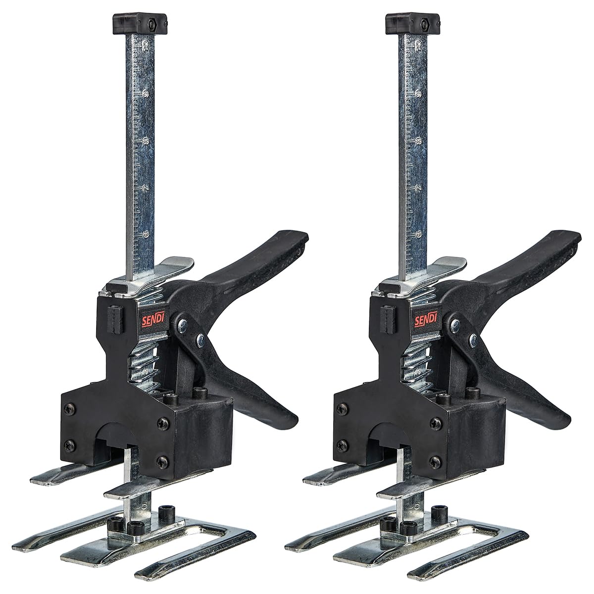 SENDI LIFTER - Regulador de Elevación de Azulejos, Sistema Manual de Nivelación para Cerámica y Porcelanato, Herramienta de Elevacion de Baldosas, Regulador de Altura(Pack de 2)