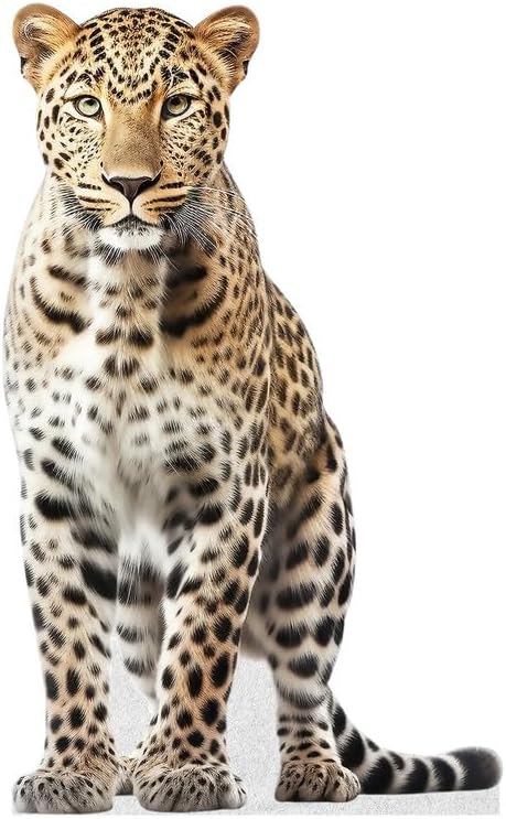 Persian Leopard - Life Size Cardboard Cutout Standup People with Support Standee | Animals -