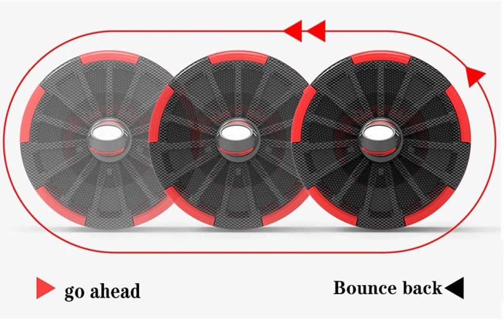 Automatic Rebound and Multiple Angles Core Workouts， Wheel for Abdominal Exercise Fitness Crunch Workout Equipment for Home Workouts