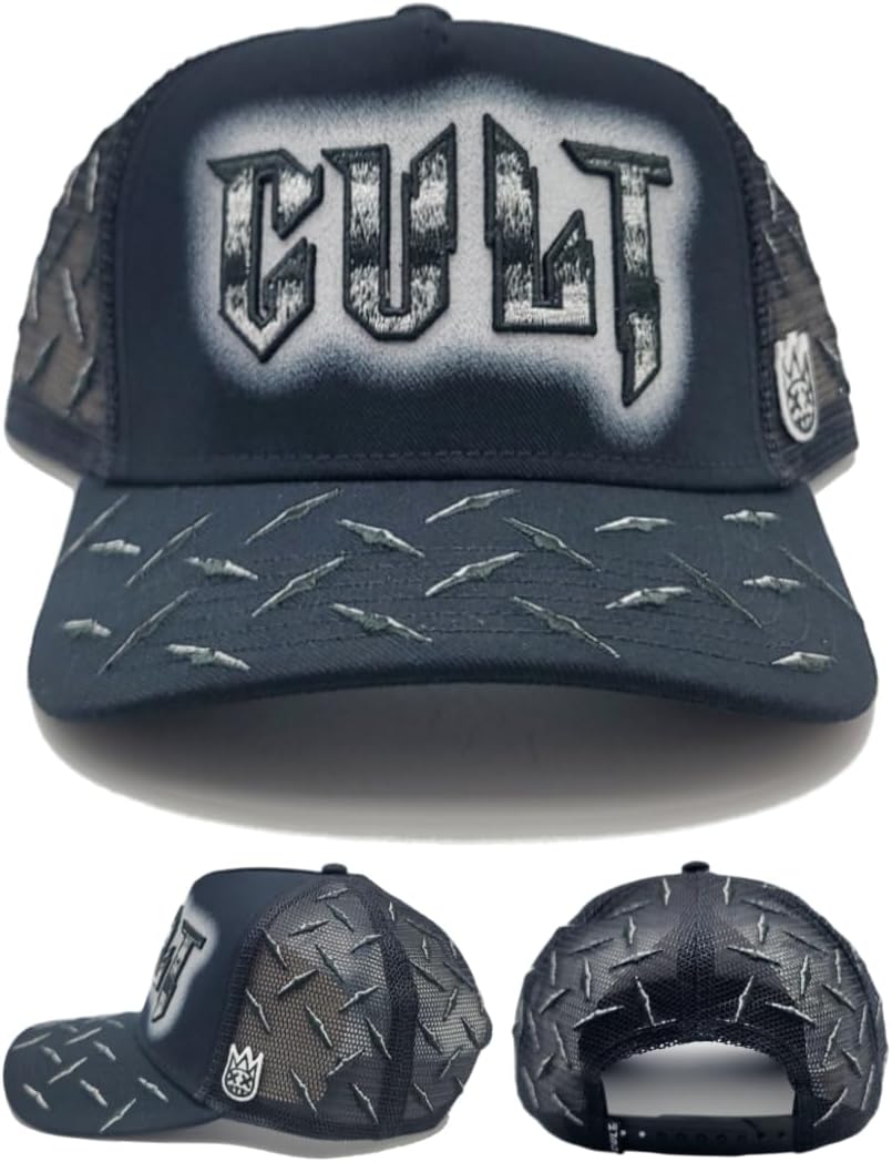 Cult of Individuality New Instruments Trucker Black Era Snapback Hat