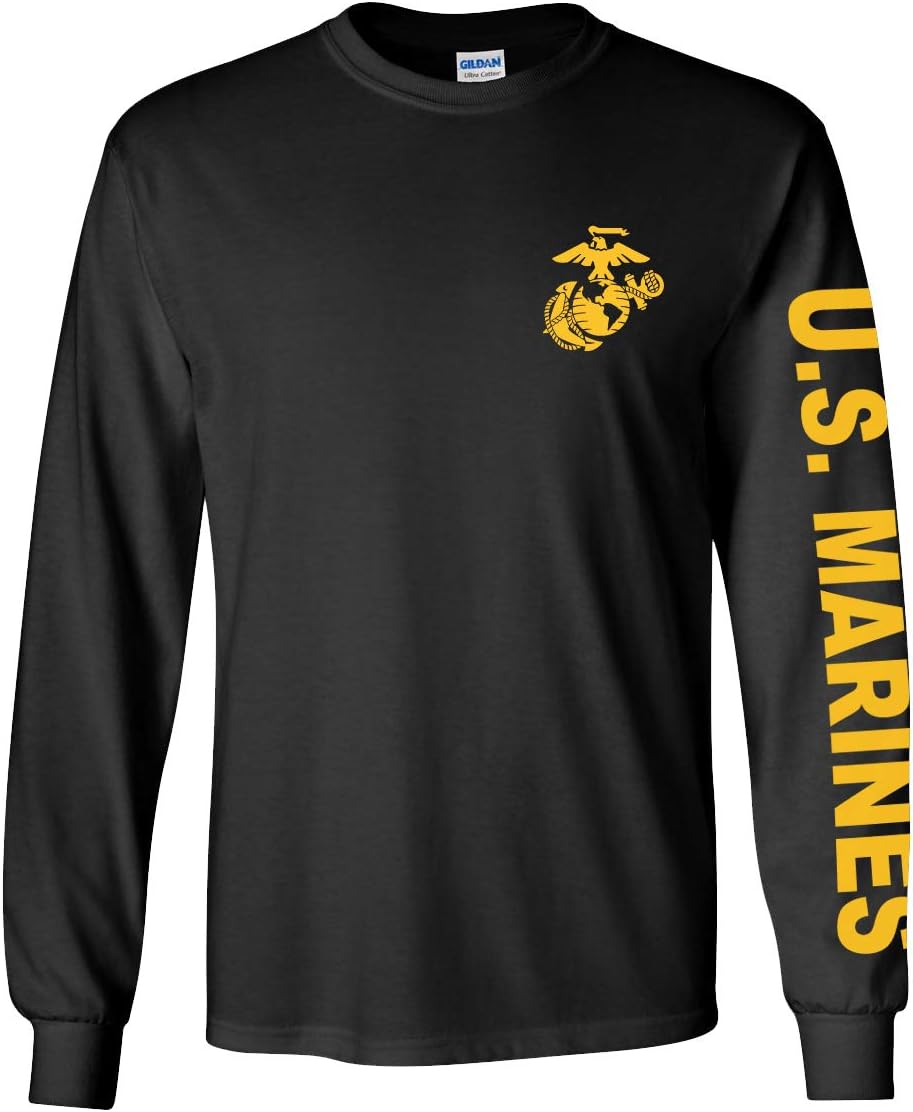 Officially Licensed United States Marine Corps Long Sleeve T-Shirt