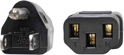 Miniatura 3 de Tripp, cable de alimentación estándar para computadora 10A, 18AWG .1 Negro