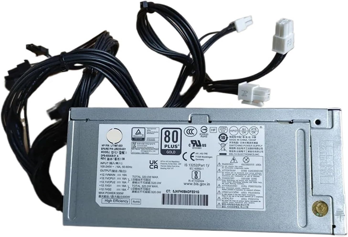 1pc 500W Power Supply PSU for Z2 G5 280 G8 Pro Tower DPS-500AB-51 A L77487-003 L89233-001