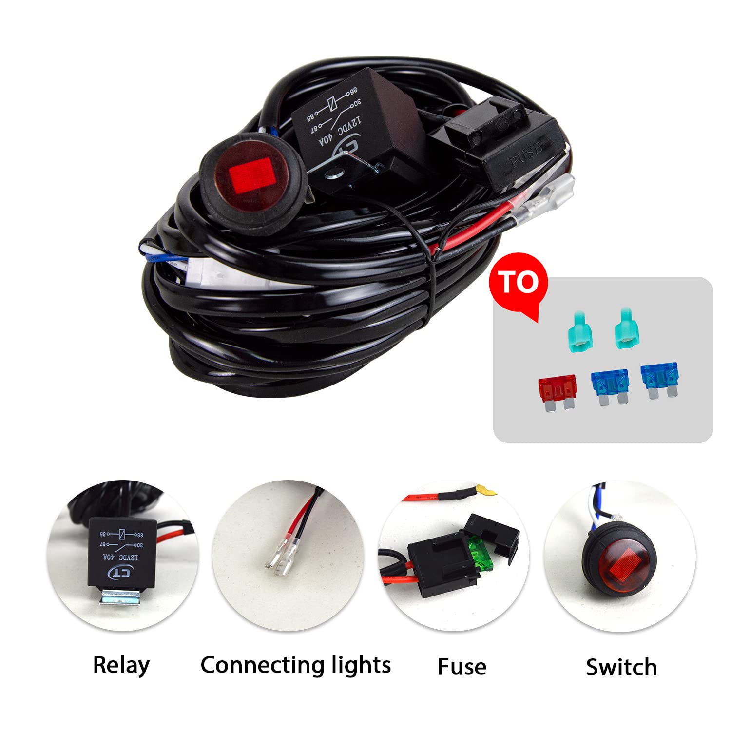 PICAA 12 Pollici 30cm 330W Barra LED Fuoristrada Con