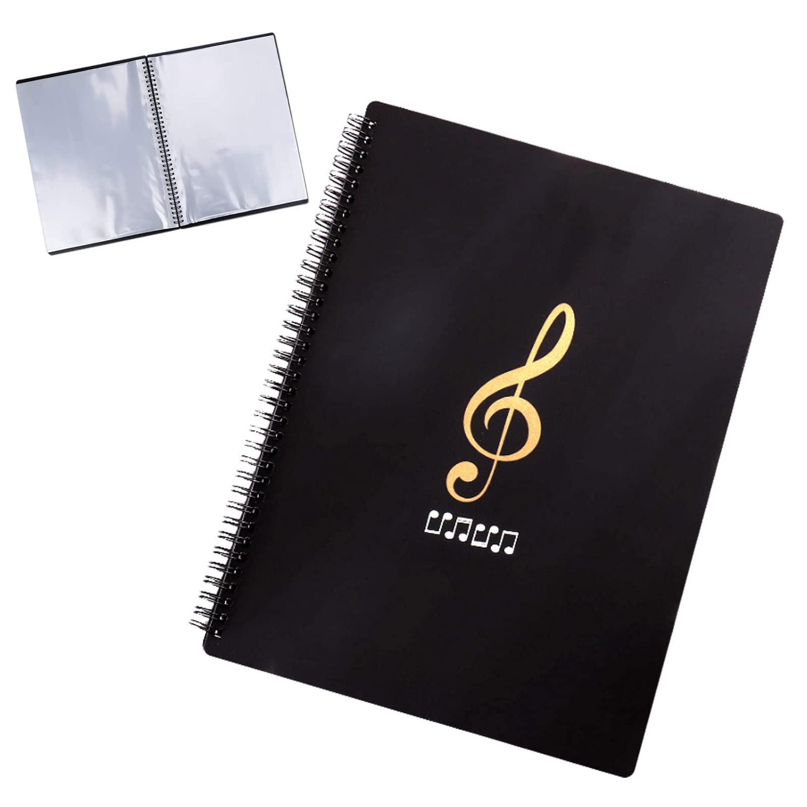 Cartella Portaspartiti A4 Con 20 Tasche - Organizzatore Per Musicisti - Foto 7