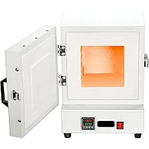 2000W Programmable Kiln, Electric Muffle Kil, Max 1150 /2102 , 4-sided Heating, Digital Display, Glass Kiln, For Jewelry/Plaster 110V