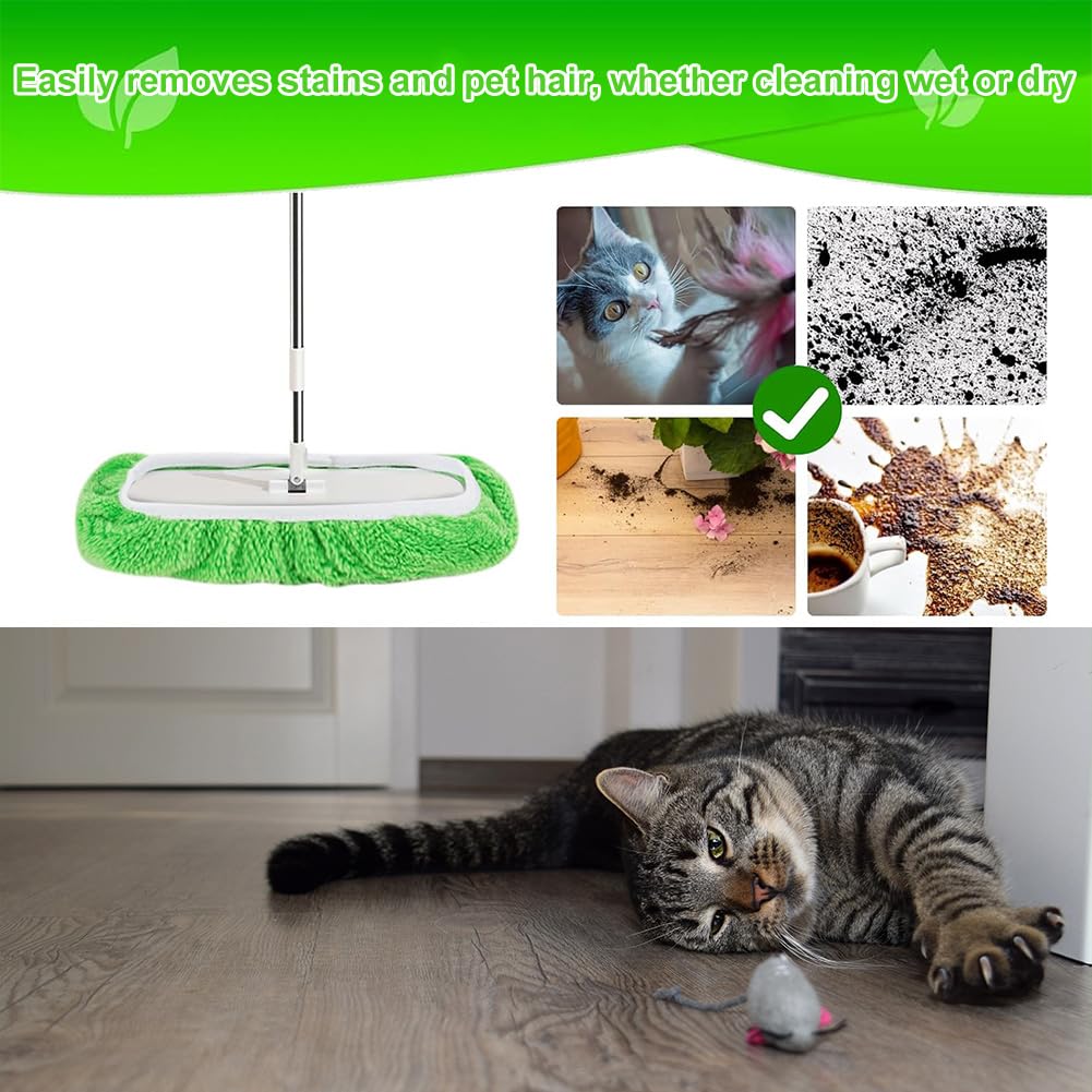 Cuscinetti riutilizzabili in microfibra compatibili con Swiffer WetJet