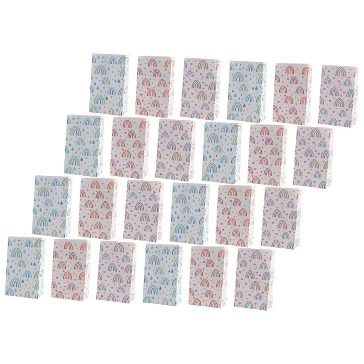 BESTYASH 2 Sätze Quadratbeutel Tasche Versiegelbar Hochzeit Geschenktüten Aus Papier Party -papiertüten Geschenkverpackungstüten Papiertüten Einpacken 30 Stück * 2