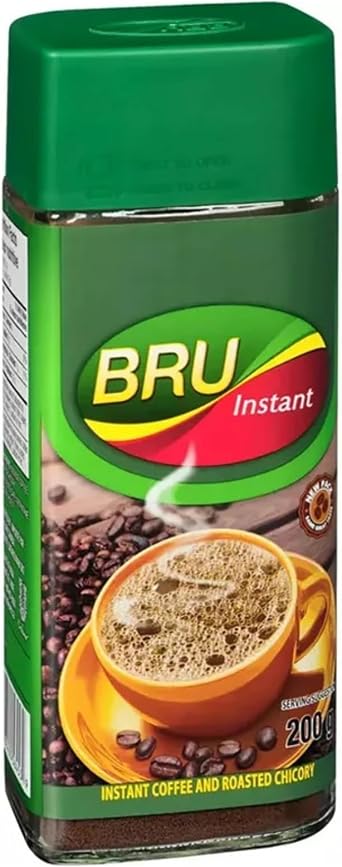 Bru Instant Coffee and Roasted Chicory, 7 Ounce