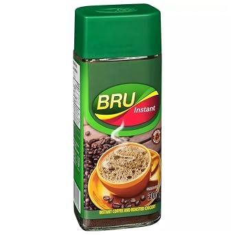 Bru Instant Coffee and Roasted Chicory, 7 oz Package May Vary