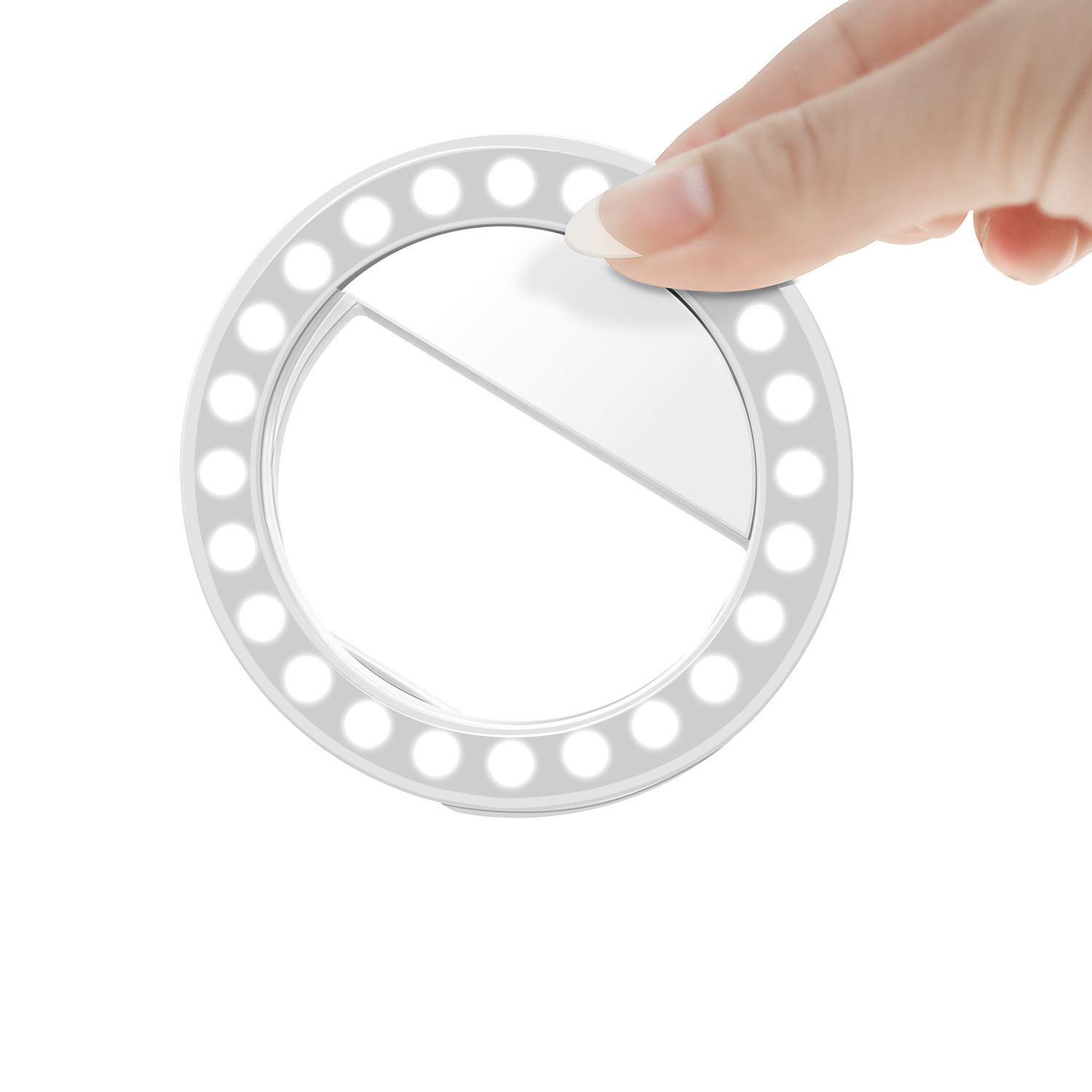 Selfie Ring Light for Mobile | TIK tok Light Ring | Camara Light | Rechargeable | Video Shooting Flash | All Device Supported with 3 Brightness Modes-image-38