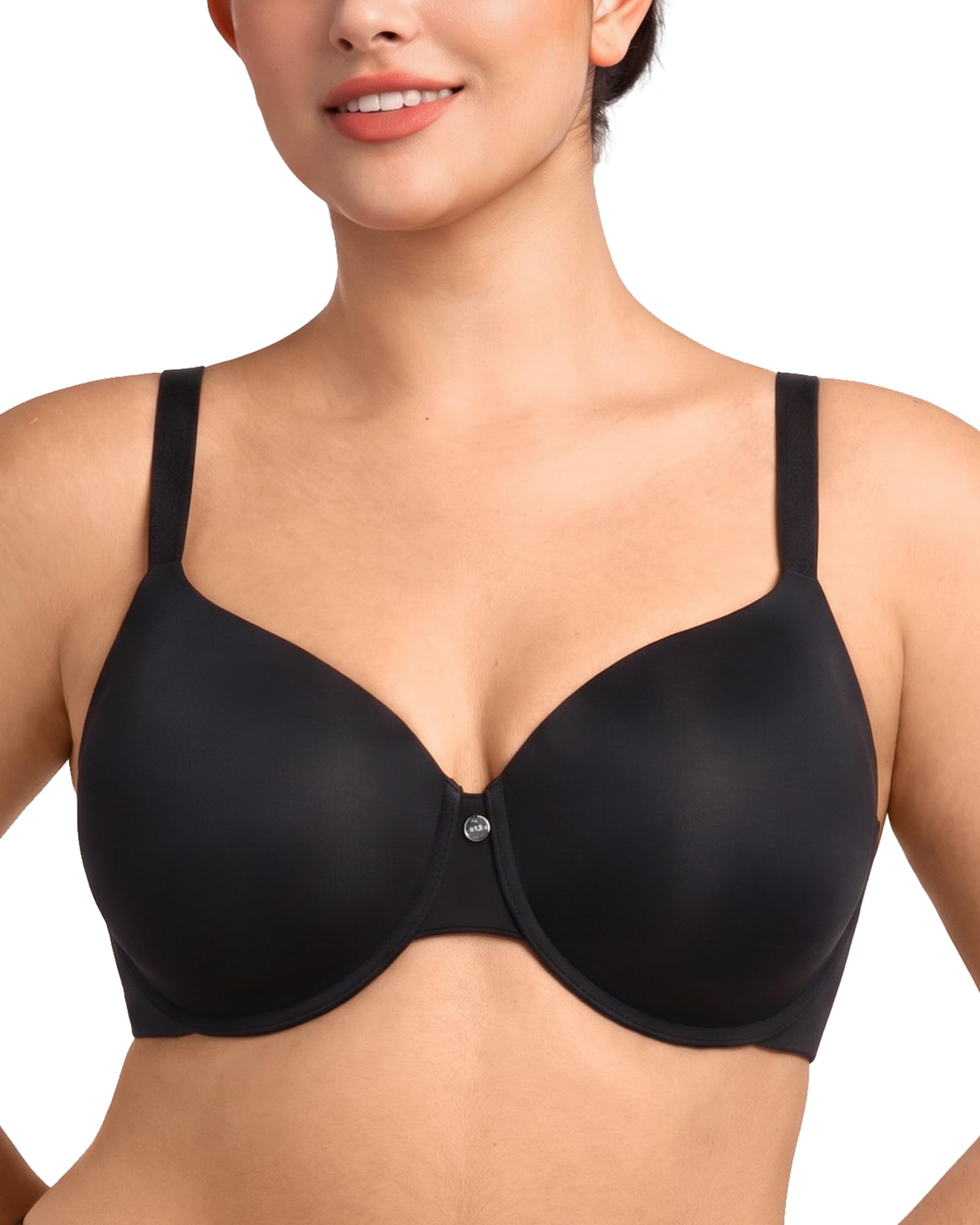 HSIA Minimizer Bras for Women Full Coverage Tshirt Underwire Lightly Lined