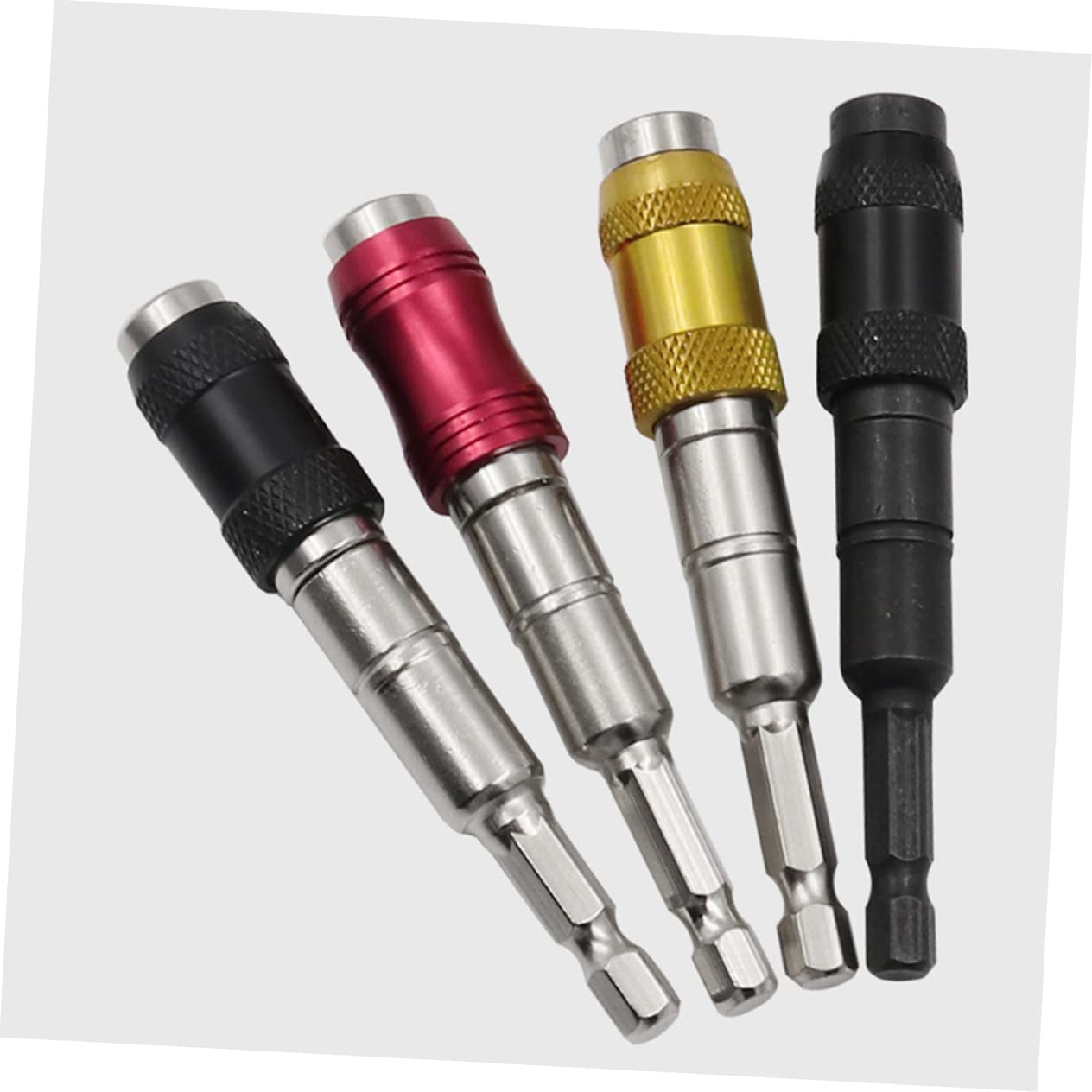 Hemobllo 3sets Estensione Flessibile Per Trapano Con Punta Magnetica e Supporto Per Angoli e Spazi Ristretti