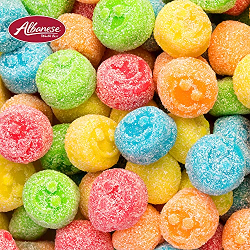 Albanese World's Best Sour Gummi Poppers, 4.5Lbs Of Candy #TOP5