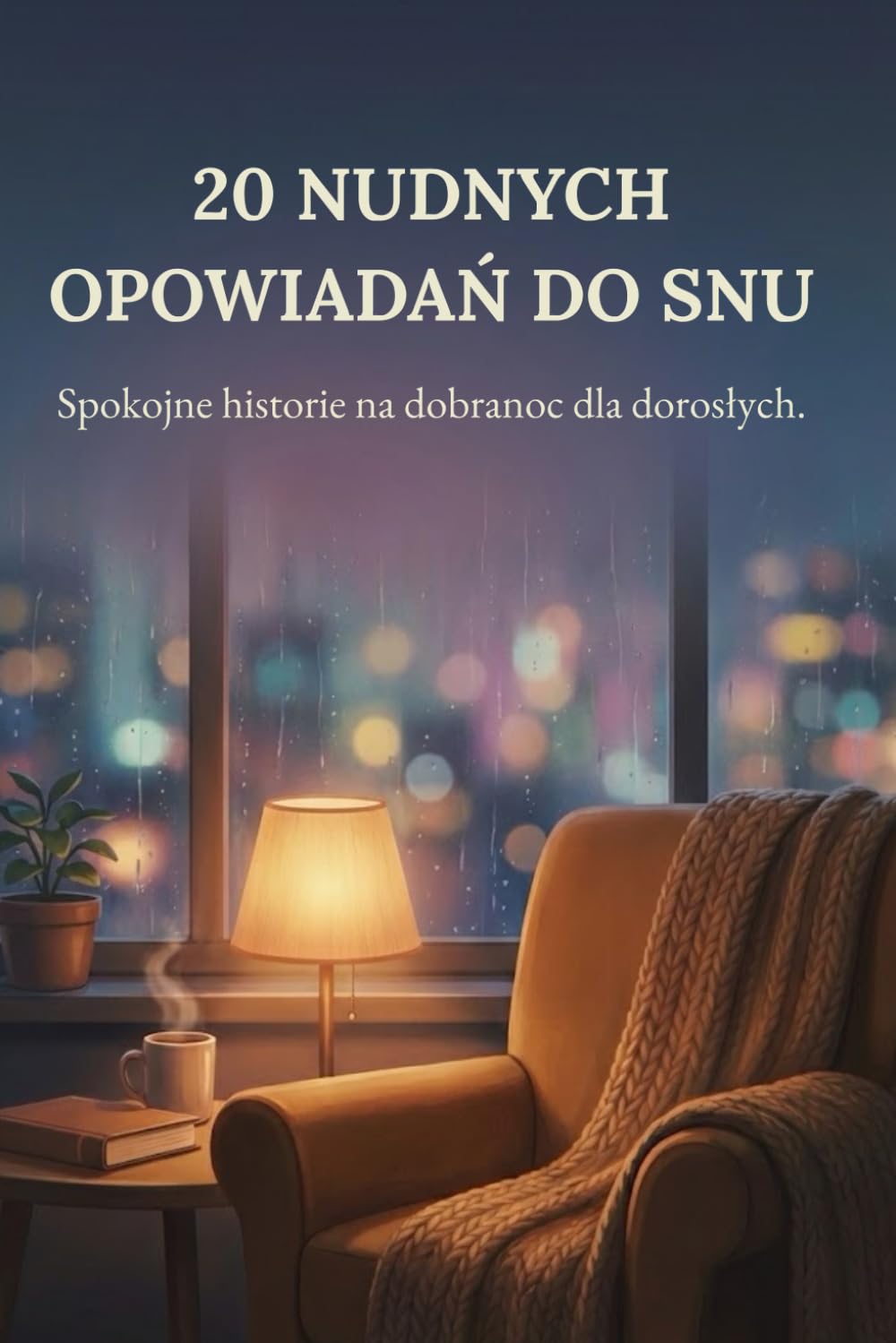 20 Nudnych Opowiadań do Snu: Spokojne historie na dobranoc dla dorosłych. Na bezsenność, stres i gonitwę myśli.
