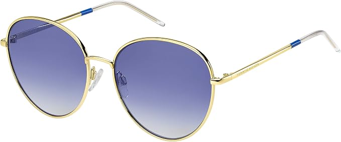 Tommy Hilfiger TH 1649/S, Occhiali da Sole Donna, Gold Blue, 58 : Amazon.it:  Abbigliamento