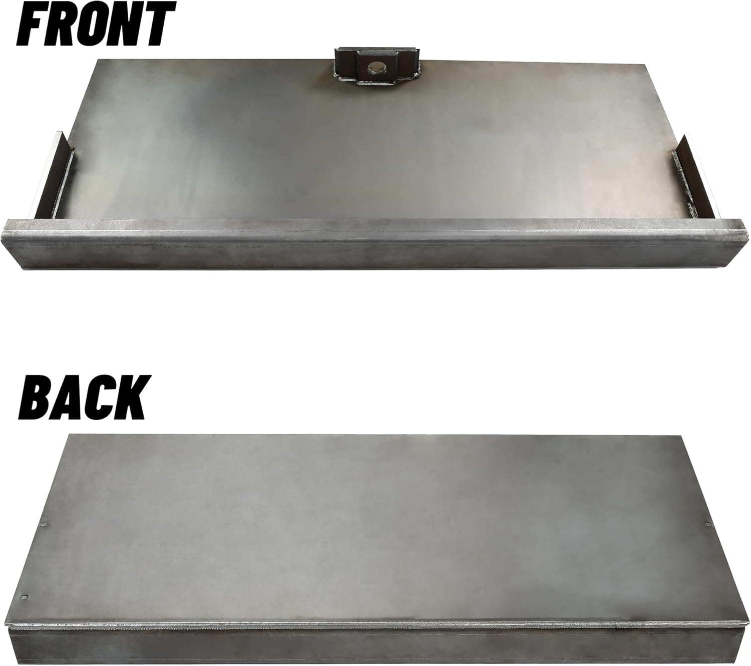Kojem 1/8" Skid Steer Mount Plate Compatible with Early Single Pin Mustang Tractor Steel Mounting Quick Tach Attachment Loader Plate