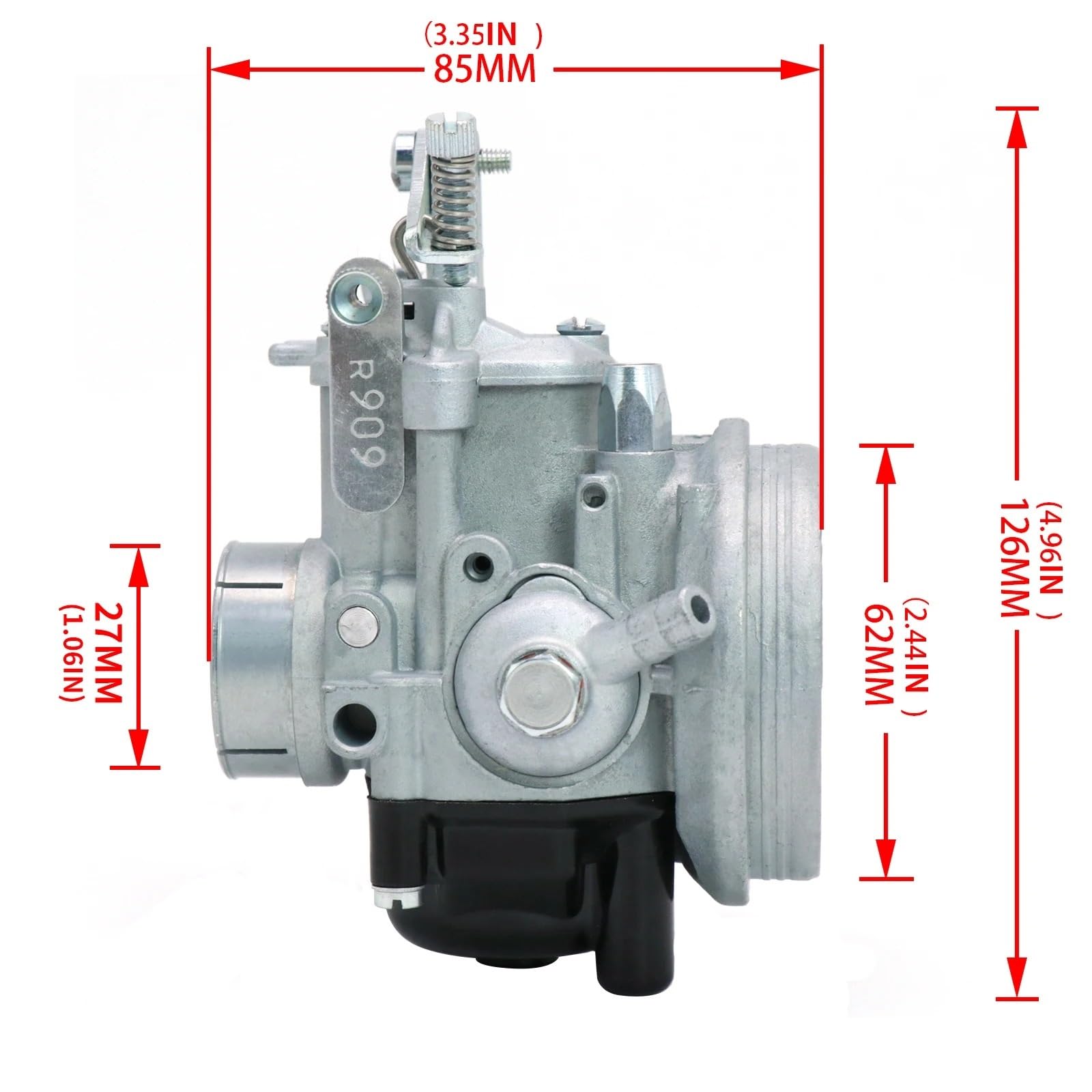 Kit Carburador Para Dellorto Para SHBC 20L Para Para Vespa Para Piaggio V HP Fl FL2 50 Modificación Carburador Motocicleta 75 90 102 130cc motocicletaCarburador