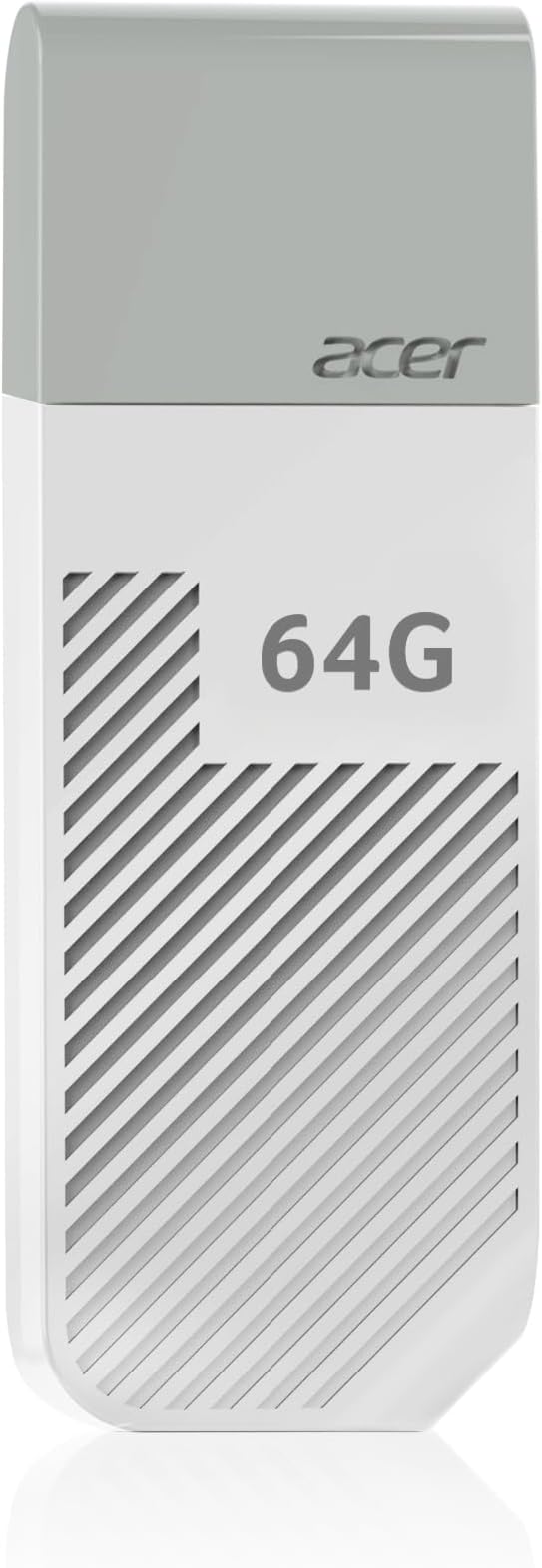 Acer USB 3.2 Flash Drive UP300 64GB White, 100 MB/s (BL.9BWWA.566)