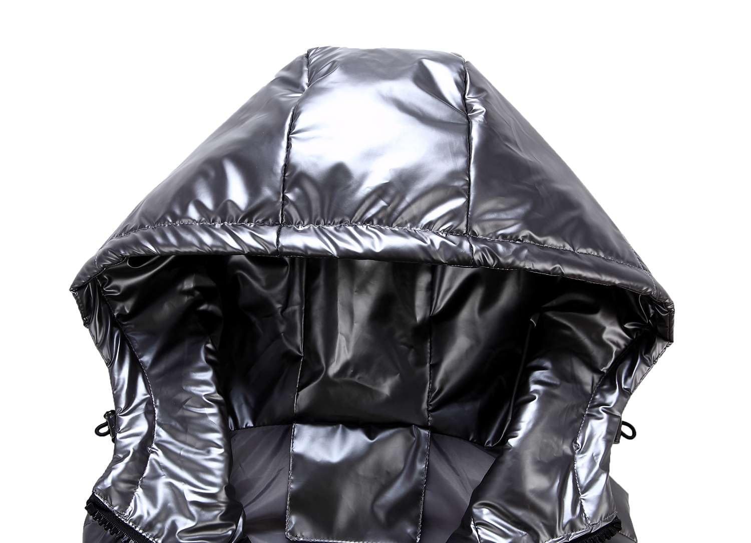 Echinodon Jungen Steppweste mit Kapuze Kinder Teenager Winter Weste Outdoor Wasserabweisend Winddicht Warm Herren Weste