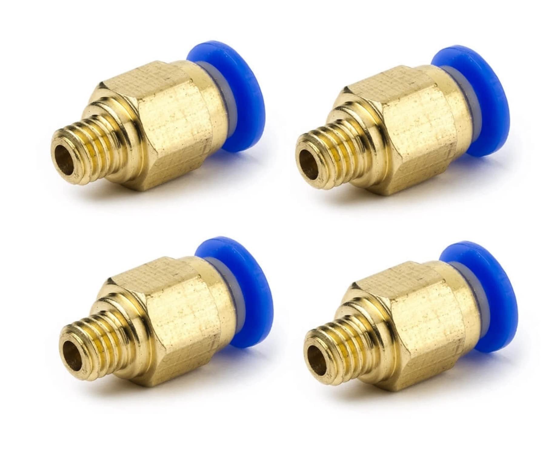INVENTO 4Pcs PC4-M6 6mm Threaded Pneumatic Fitting Connector for 4mm OD Tube 3D Printer Extruder Bowden Ender 3 (B09RQ4CTQ4) Amazon Price History, Amazon Price Tracker