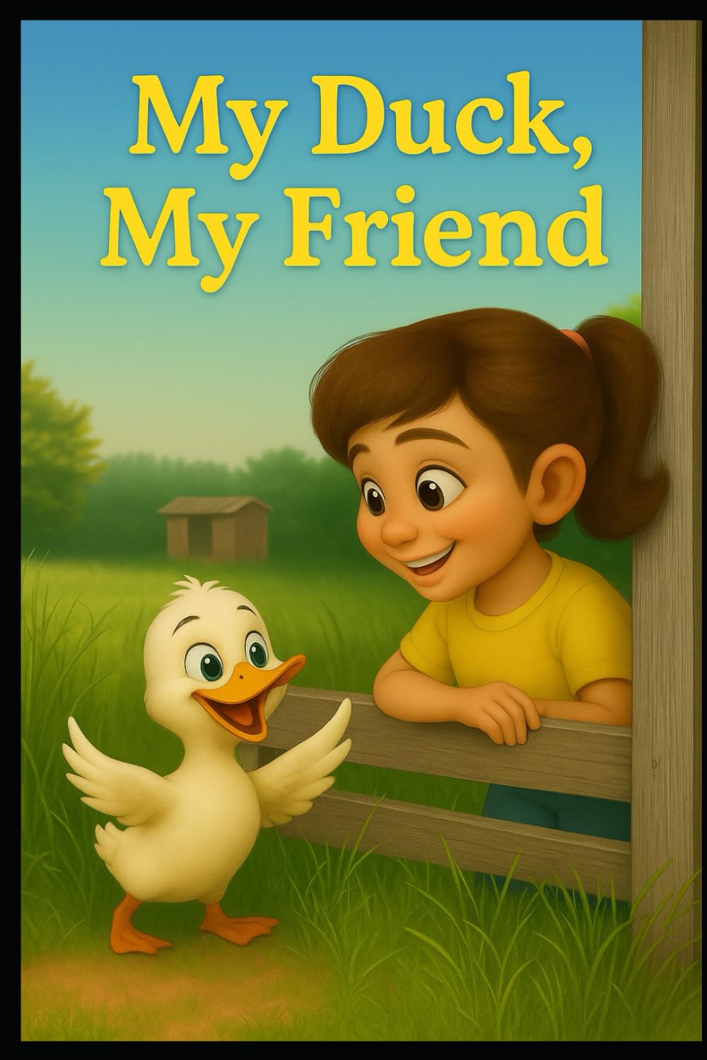 My Duck ,My Friend: Gentle & Heartwarming -A Heartwarming Story for Little Ones About Love, Laughter, Curiosity, and Friendship .