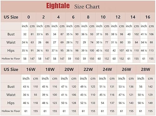 Miniatura 5 de Eightale Vestidos largos de lentejuelas para baile de graduación cuello redondo vestidos formales de fiesta para mujer ajustados