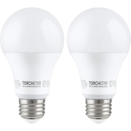Amazon Com Torchstar Garage Door Opener Led Light Bulb 100w Equivalent 1500 Lumens Ultra Bright A19 Shock Resistant Minimize Interference 3000k Warm White 15 Watt Ul Listed E26 Base Pack Of 2 Home Improvement