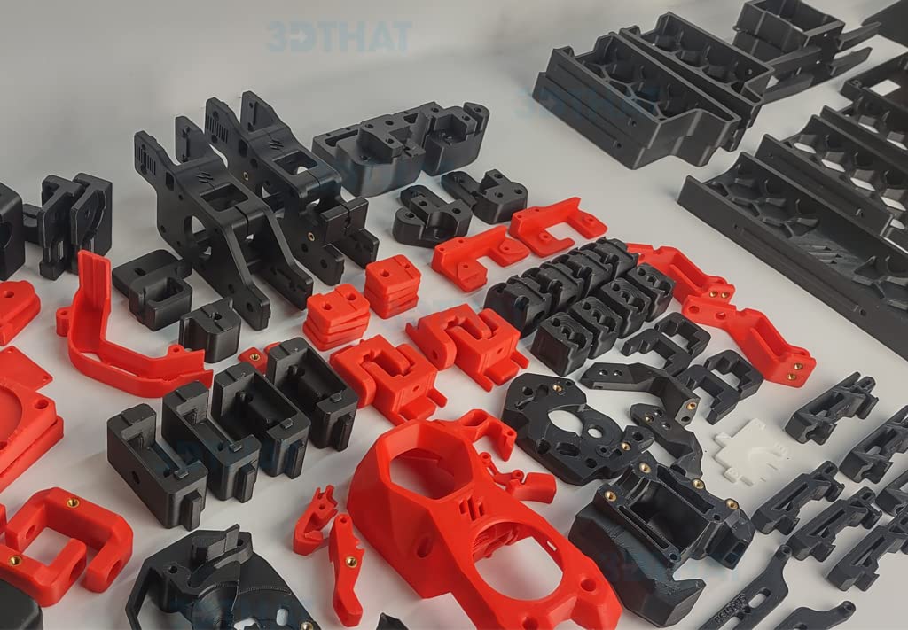 Voron 2.4r2 Red ASA Full Kit Printed Parts Stealthburner