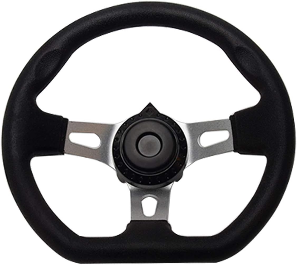 Off-Road Kart Steering Wheel 270mm 3 Spokes Vehicle PU Foam Interior Steering Wheel For Go Kart