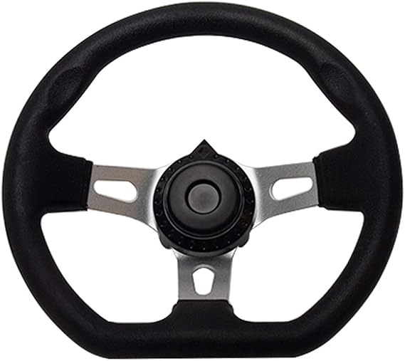 OffRoad Kart Steering Wheel 270mm 3 Spokes Vehicle PU Foam Interior