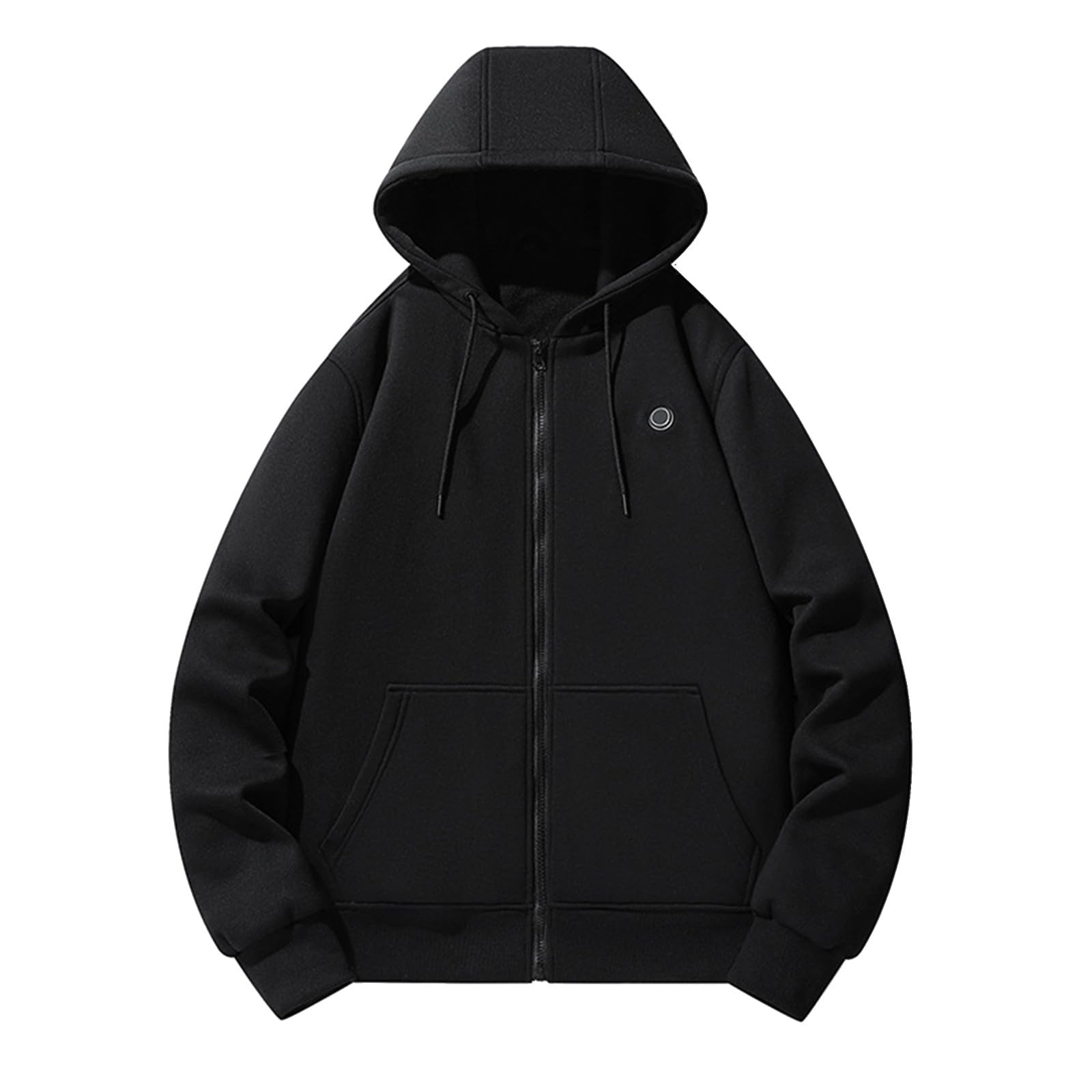 Generisch Sudadera con capucha para hombre sudadera con capucha para hombre otoño e invierno calefacción sudadera casual con capucha sudadera no contiene batería