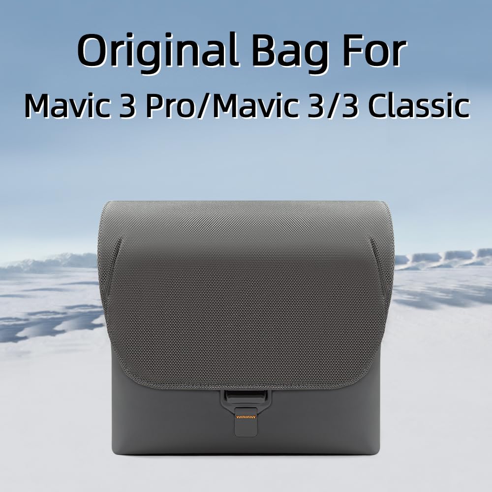 JOYSOG Travel Shoulder Bag for DJI Mavic 3 Pro/Mavic 3/ Mavic 3 Classic Drone Carrying Case Handbag Storage Bag with Adjustable Shoulder Strap(Original Bag) - Image 4