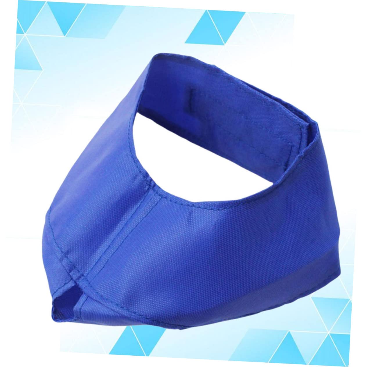 COLLBATH Bissfeste Katzenaugenmaske aus Nylon mit Kleinem Lochdesign und Kleinem Tragbare Augenklappe für Katzen und Hunde bei Maniküre und Baden