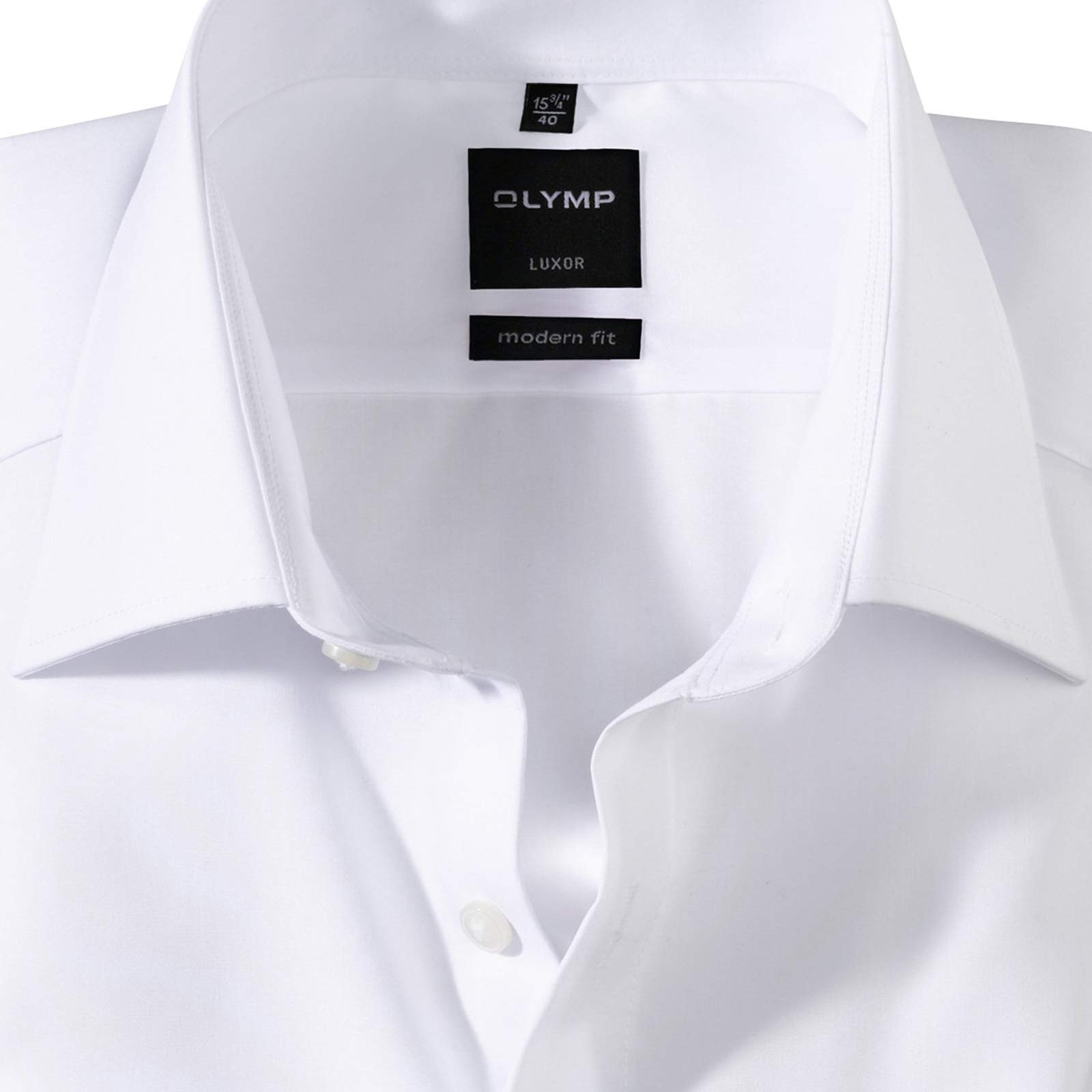 OLYMP Herren Businesshemd Langarm Luxor,Einfarbig,modern fit,New Kent