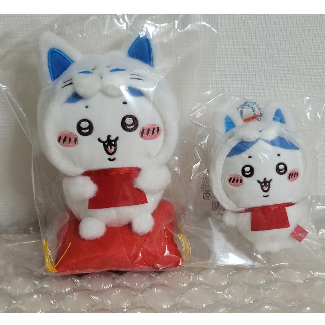 ちいかわ もぐもぐ本舗　京都　伏見稲荷　だるま　ぬいぐるみ　マスコット　ハチワレ Amazon.co.jp: ちぃかわ もぐもぐ本舗 ハチワレ ぬいぐるみ マスコット