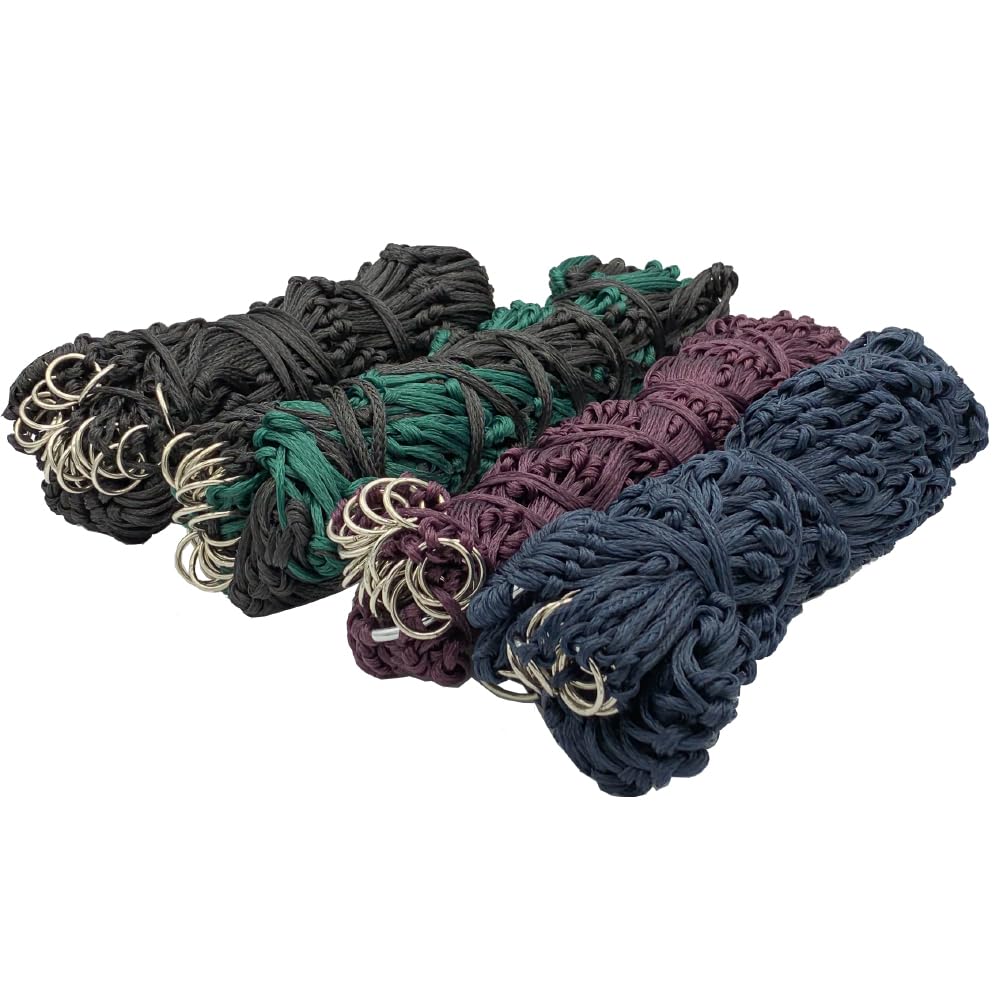 40'' LARGE & 52'' EXTRA LARGE HAYNET STRONG RINGED HAYLAGE NET SMALL HOLE STRONG AND DURABLE MULTIPACK AVAILABLE (52'' Extra Large, Black, 2)