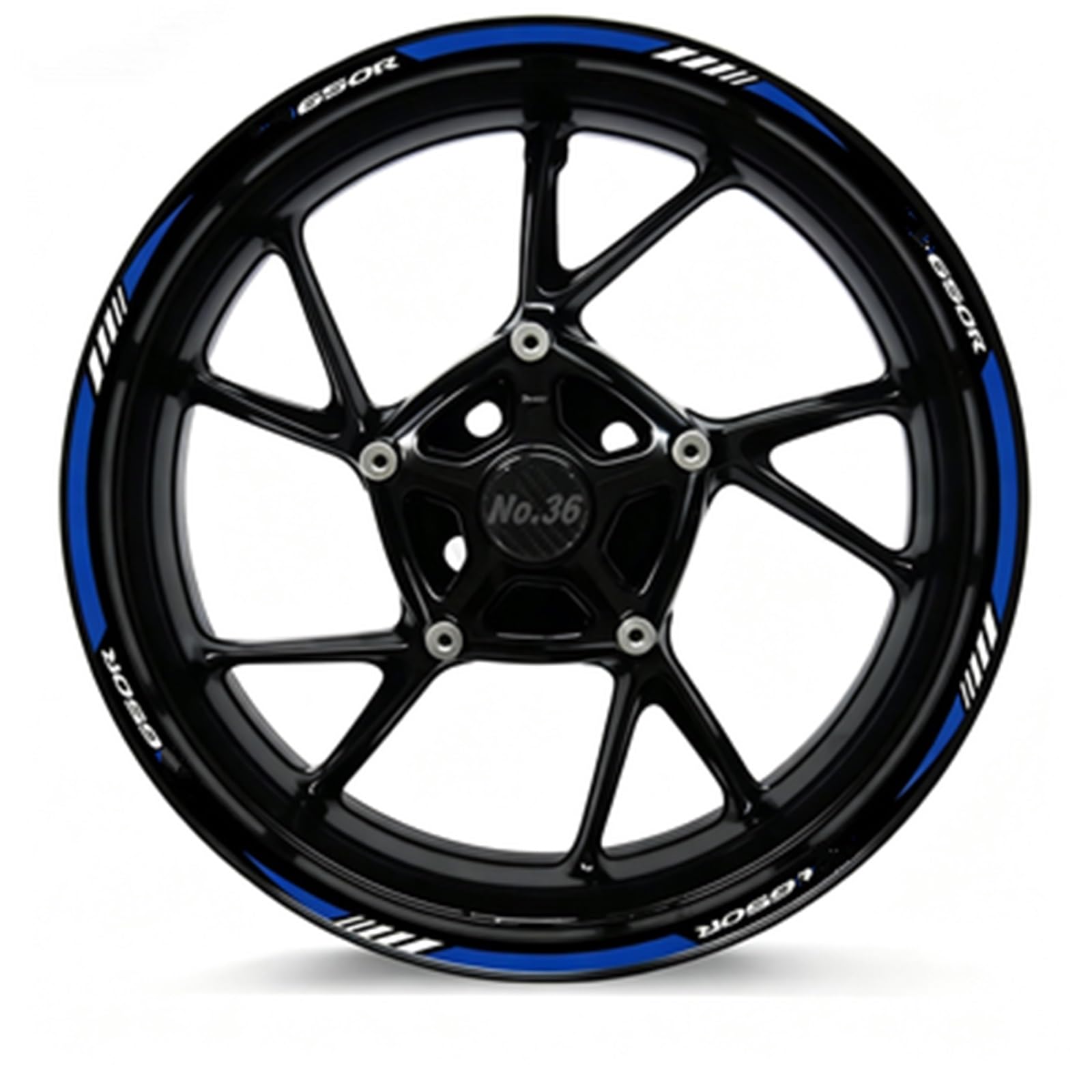 Motorcycle Wheel Rim Sticker Stripe Decals Tape for CB650R CB650 R CB 650R Motorbike