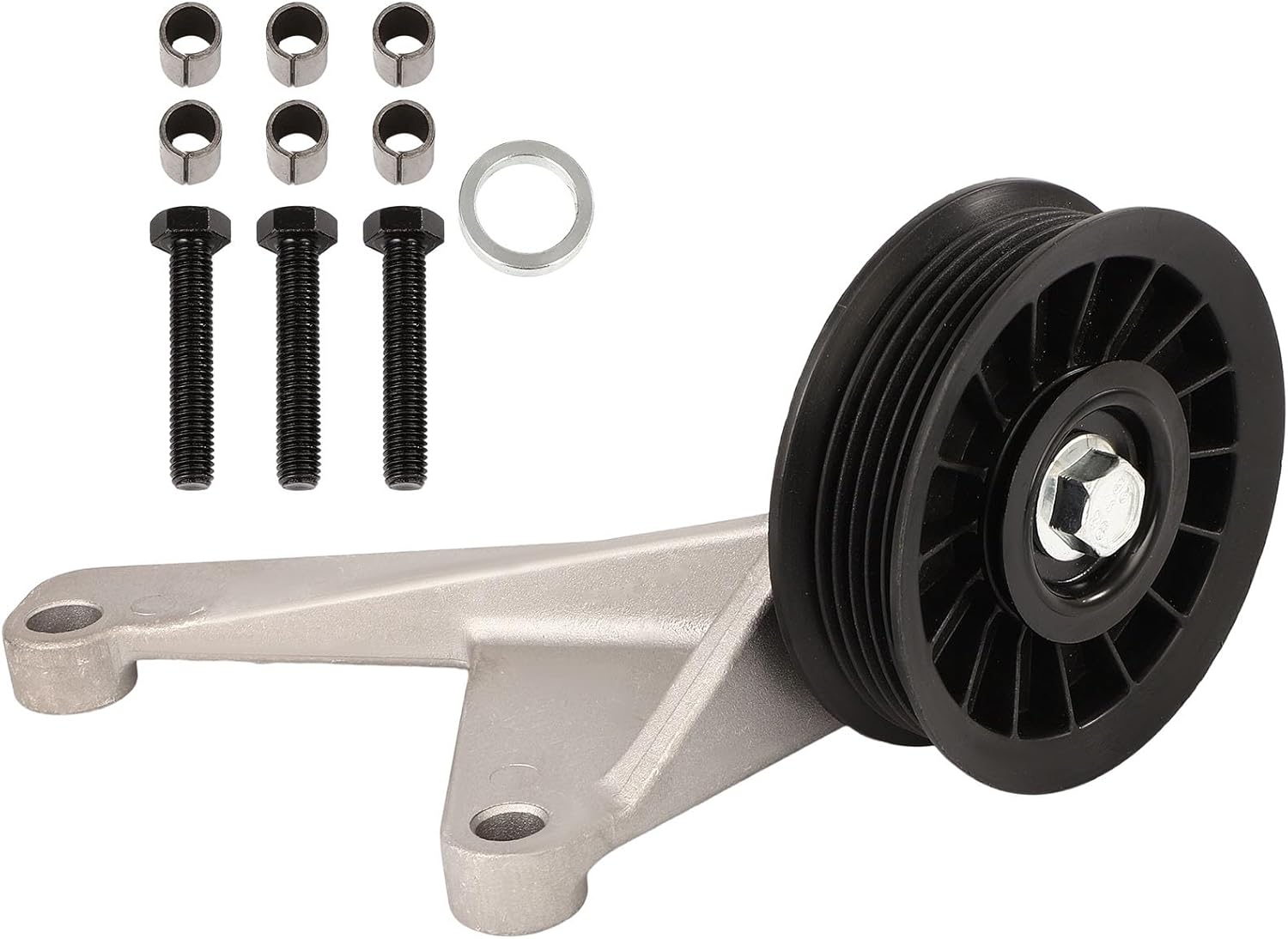 ECCPP A/C Compressor Bypass Pulley 34158 12634218 12555023 12555617 12634218 14102597 Durable Replacement for Smooth AC Performance Fits 2008-2008 for Dodge Ram 1500 3.7L