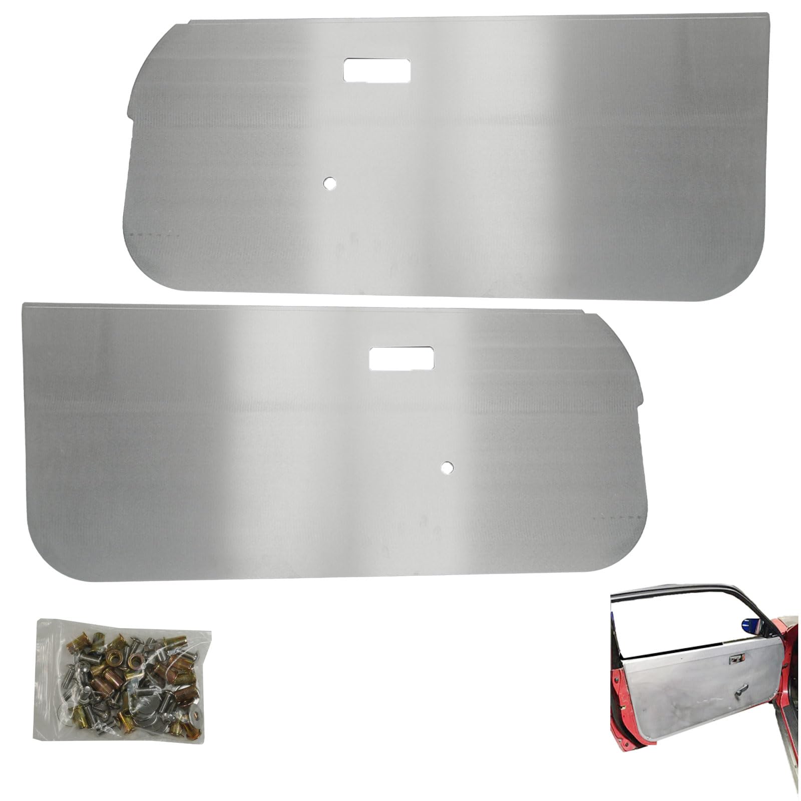 Amazon.com: Race Aluminum Door Cards Panels For Honda Civic CRX