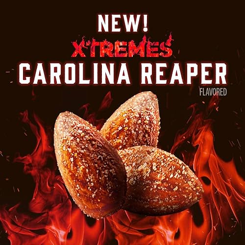 Miniatura 7 de Blue Diamond Almonds XTREMES una 1 pimienta fantasma Carolina Reaper pimienta de cayena One - I AM CAPABLE MAGNET Nueces saborizadas latas