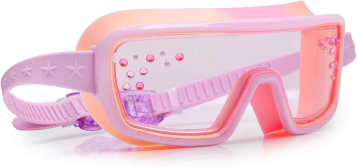 Bling 2O Champagne Glam Swim Goggles, 6+ up, Pink